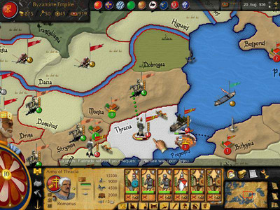 второй скриншот из Great Invasions: The Darkages 350-1066 AD
