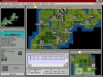 четвертый скриншот из Sid Meier's CivNet