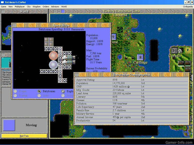 второй скриншот из Sid Meier's CivNet