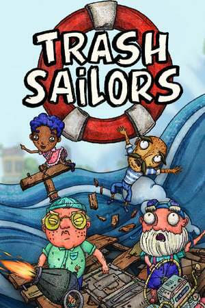 Обложка Trash Sailors: Co-Op Trash Raft Simulator