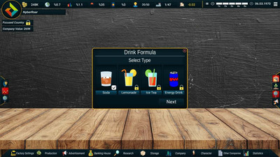второй скриншот из Drink Pro Tycoon