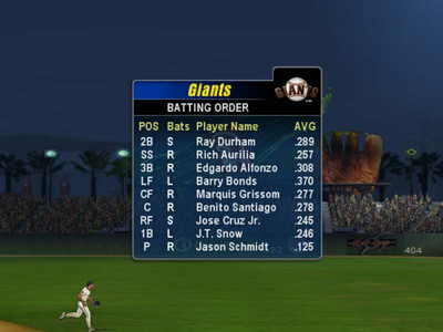 второй скриншот из MVP Baseball 2003