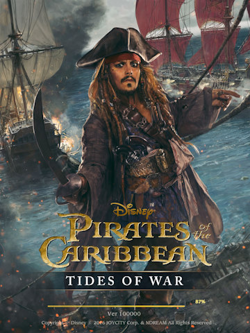 Обложка Pirates of the Caribbean: Tides of War