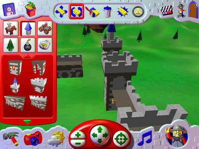 второй скриншот из Сборник LEGO Drome Racers + LEGO Creator: Knights Kingdom