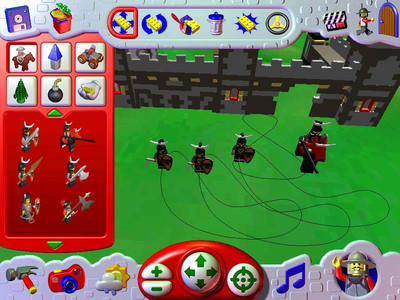 четвертый скриншот из Сборник LEGO Drome Racers + LEGO Creator: Knights Kingdom