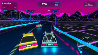 четвертый скриншот из Driftpunk Racer