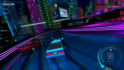 второй скриншот из Driftpunk Racer