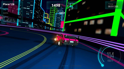 первый скриншот из Driftpunk Racer