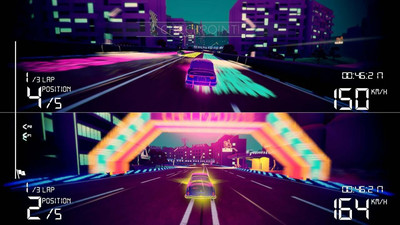 первый скриншот из Electro Ride The Neon Racing
