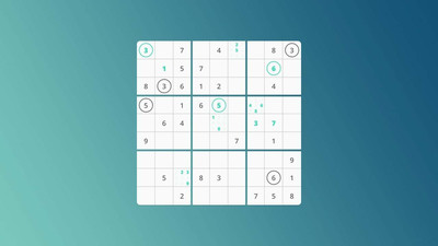 третий скриншот из Sudoku Universe