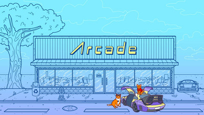 четвертый скриншот из An Arcade Full of Cats