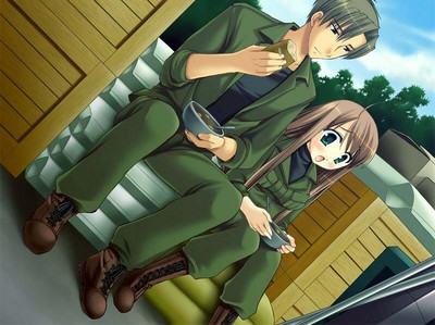 первый скриншот из Senjou de Shoujo wa Karada o Kakeru