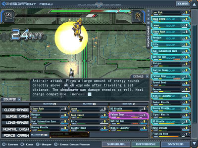 второй скриншот из Baldr Sky: Dive 1 “Lost Memory”