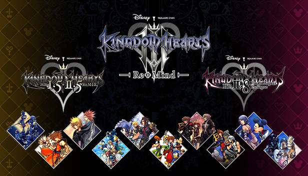 Kingdom Hearts Integrum Masterpiece: - HD 1.5 + 2.5 Remix -, HD 2.8 Final Chapter Prologue, III (3) + Re Mind (DLC)