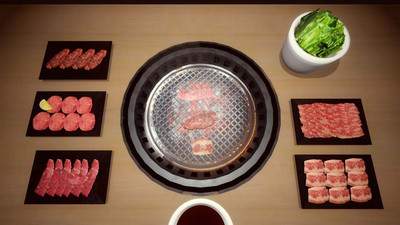 второй скриншот из Yakiniku simulator