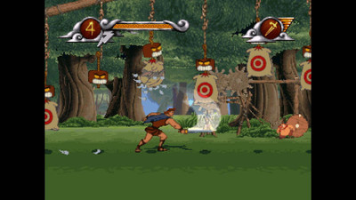 второй скриншот из Disney's Hercules Action Game