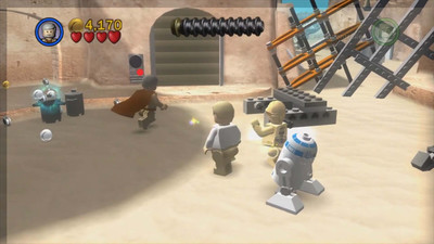 второй скриншот из LEGO Star Wars II: The Original Trilogy