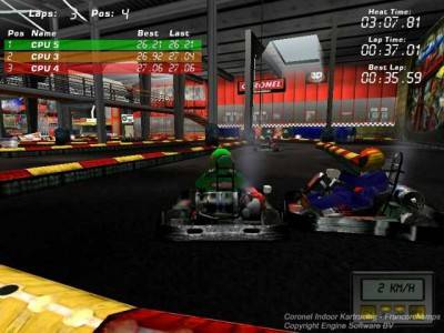 первый скриншот из Coronel Indoor Kartracing