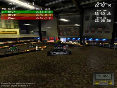 второй скриншот из Coronel Indoor Kartracing