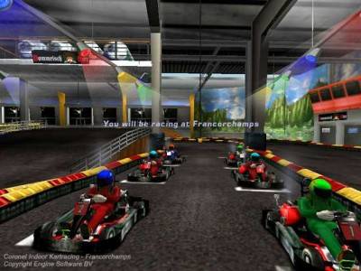 четвертый скриншот из Coronel Indoor Kartracing