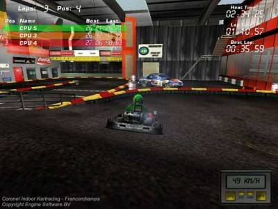 третий скриншот из Coronel Indoor Kartracing