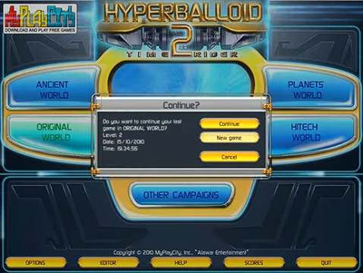 второй скриншот из Hyperballoid 2: Time Rider