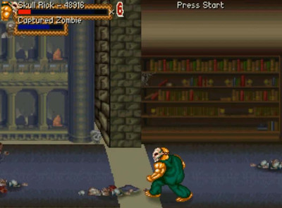 второй скриншот из Splatterhouse: Deception of the Mask, Journey Through Hell, Back to Light