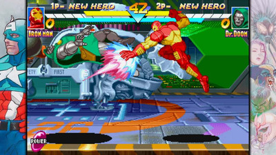 второй скриншот из Marvel vs. Capcom Fighting Collection: Arcade Classics