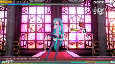 второй скриншот из Hatsune Miku:Project Diva PC