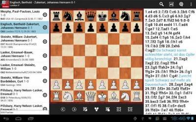 второй скриншот из Paramount Chess Database