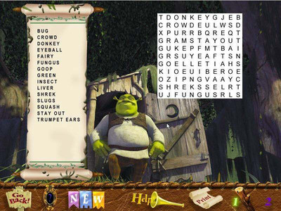 третий скриншот из Shrek: Game Land Activity Center