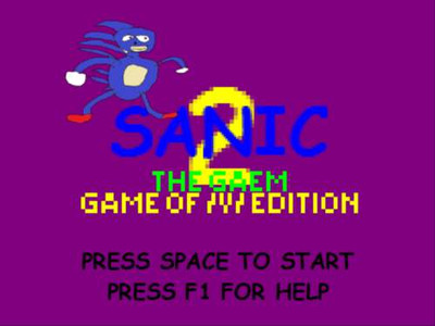 третий скриншот из SANIC THE GAEM 2