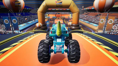 второй скриншот из Hot Wheels Monster Trucks: Stunt Mayhem