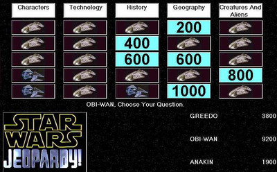 первый скриншот из Star Wars: Jeopardy!