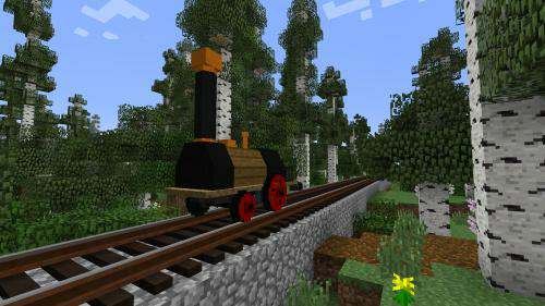 Сборка Minecraft Trains world