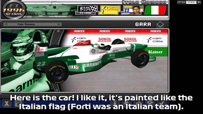 первый скриншот из F-1 1996 mod для F1 Challenge 99-02