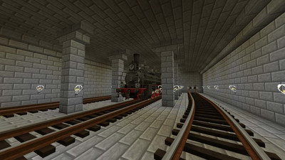 второй скриншот из Сборка Minecraft Trains world