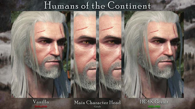 третий скриншот из Модификация – The Witcher 3 Humans of the Continent 4K-2K Textures
