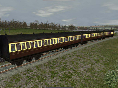 второй скриншот из Railworks: GWR B Set Coaches