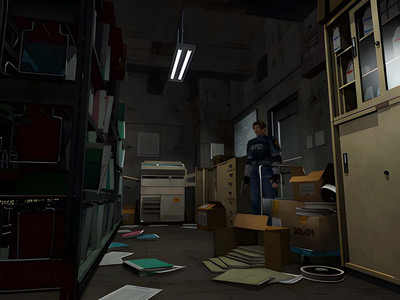второй скриншот из Resident Evil 2 HD mod