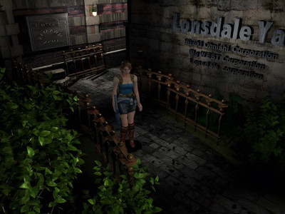 второй скриншот из Resident Evil 3 HD mod