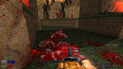 четвертый скриншот из Brutal Doom Rebirth 2.0.