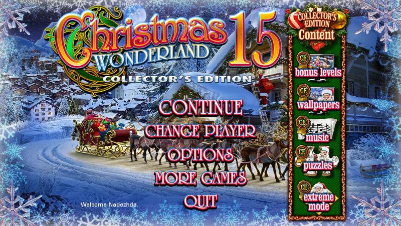 Christmas Wonderland 15 Collectors Edition