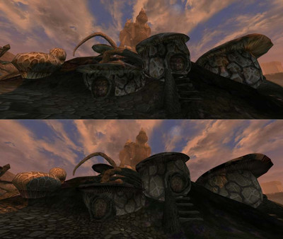 четвертый скриншот из Бесплагинное улучшение графики Morrowind для OpenMW The Elder scrolls 3: Morrwind