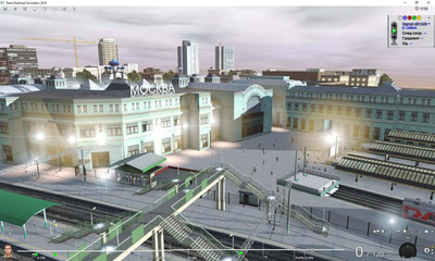 второй скриншот из «Вечерняя электричка до Можайска»: сценарий для игры «Trainz 2019»