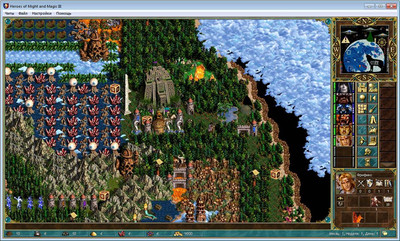 третий скриншот из ТОП-252 лучших авторских карт для Героев Меча и Магии 3 / Heroes of Might and Magic III