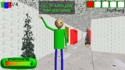 четвертый скриншот из Baldi's Basics Plus