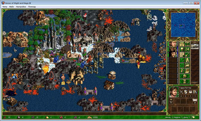 первый скриншот из ТОП-252 лучших авторских карт для Героев Меча и Магии 3 / Heroes of Might and Magic III