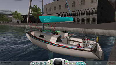 первый скриншот из eSail Sailing Simulator