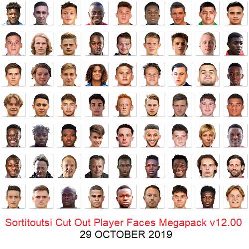 Football Manager 2020 Sortitoutsi Cut Out Player Faces Megapack v12.00 Football Manager 2020 Sortitoutsi Cut Out Player Faces Megapack v12.00
